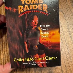 Precedence Tomb Raider CCG Into the Caves Deck Lara Croft Card Booster Pack